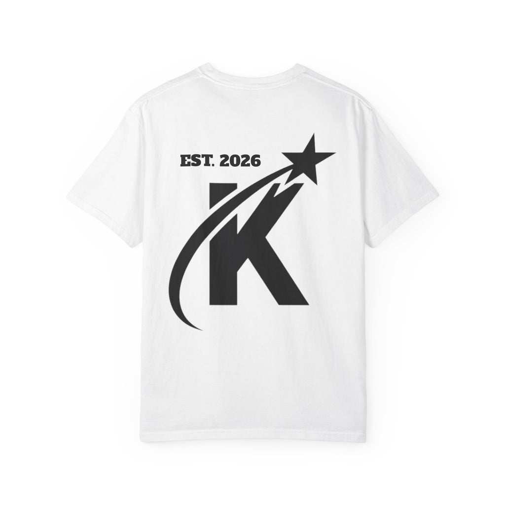 KØRE 'Stands Out With Reason' Serie — K Logo Back, EST. 2026 (Combo set with t shirt and cap)